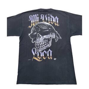 VTG 90’s Aztlan “ Mi Vida Loca “ Single stitch Men size Large  Made in USA